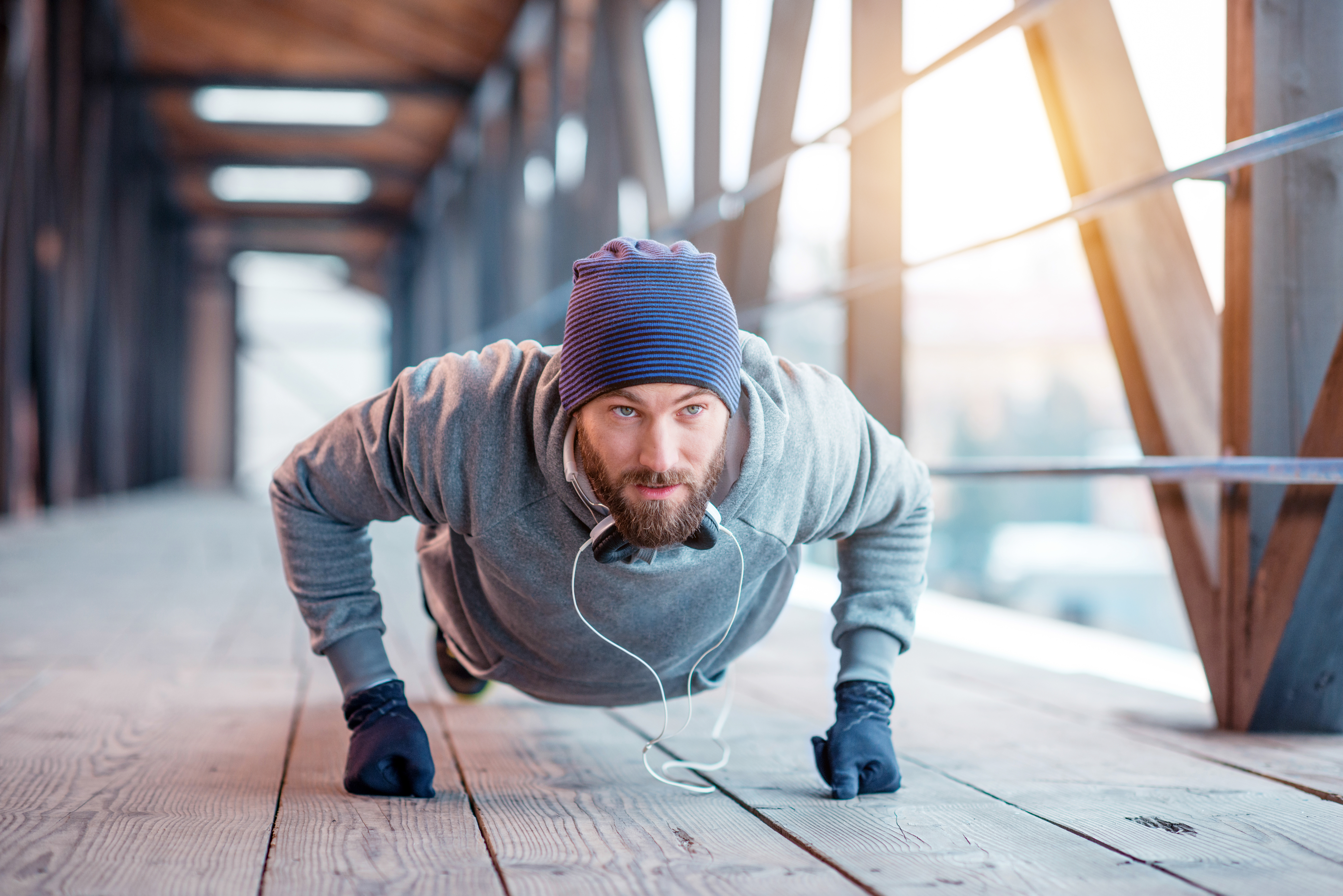 Staying motivated to exercise when it’s cold outside