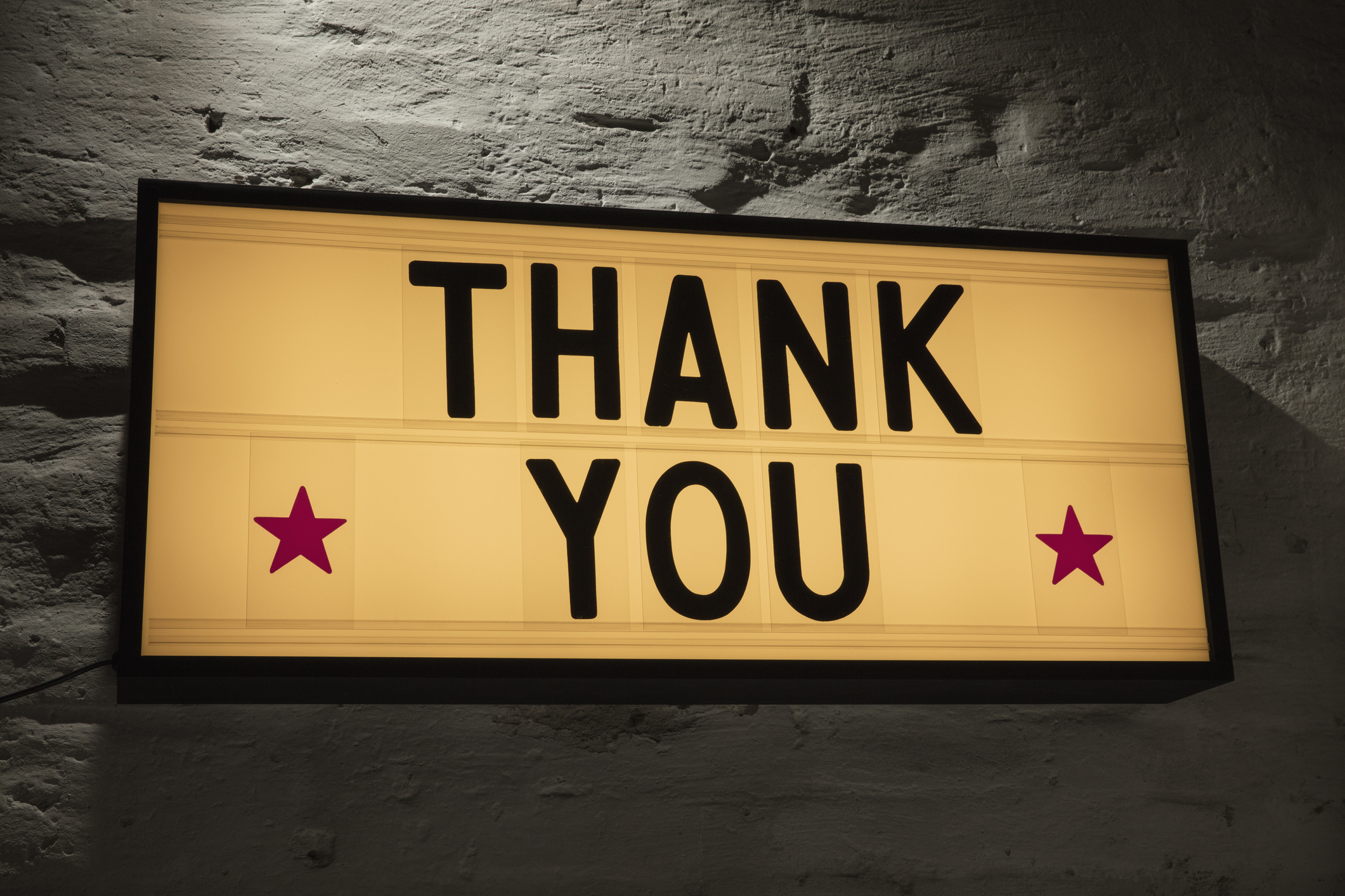 GRATITUDE GOES A LONG WAY